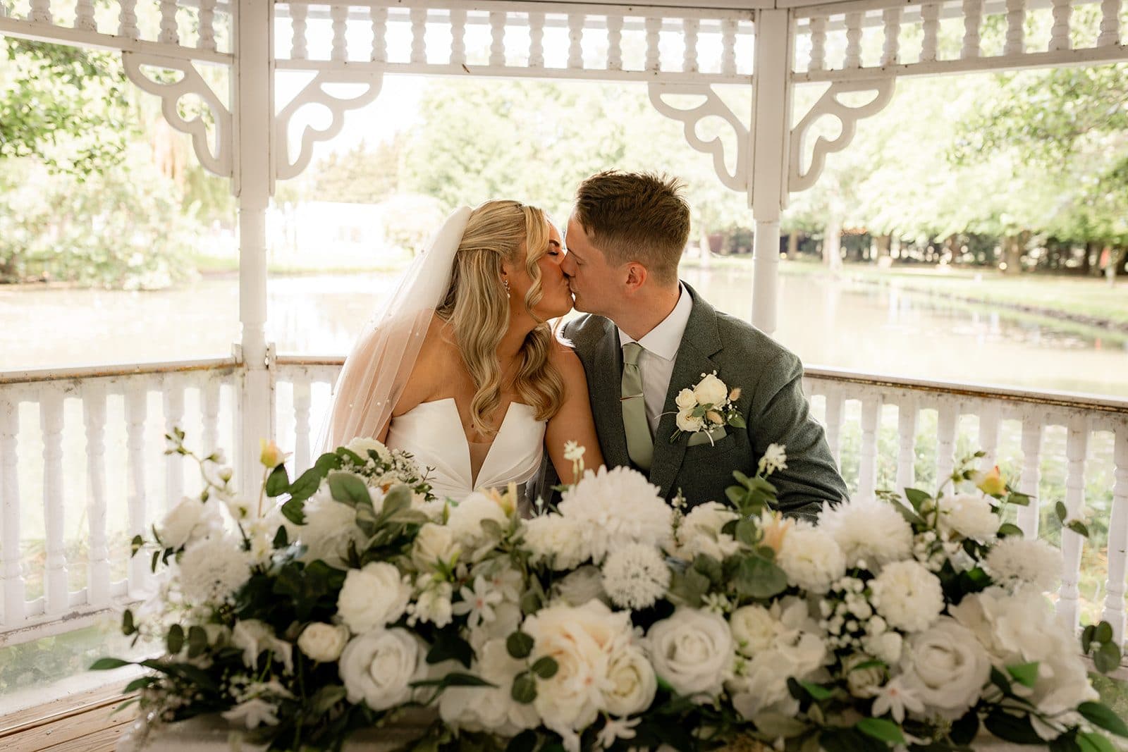 Ceremony at the Lake Pavilion